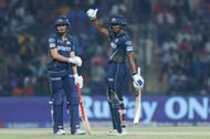 Shubman Gill and B Sai Sudharsan were outstanding on the night. (Credits: IPL X)